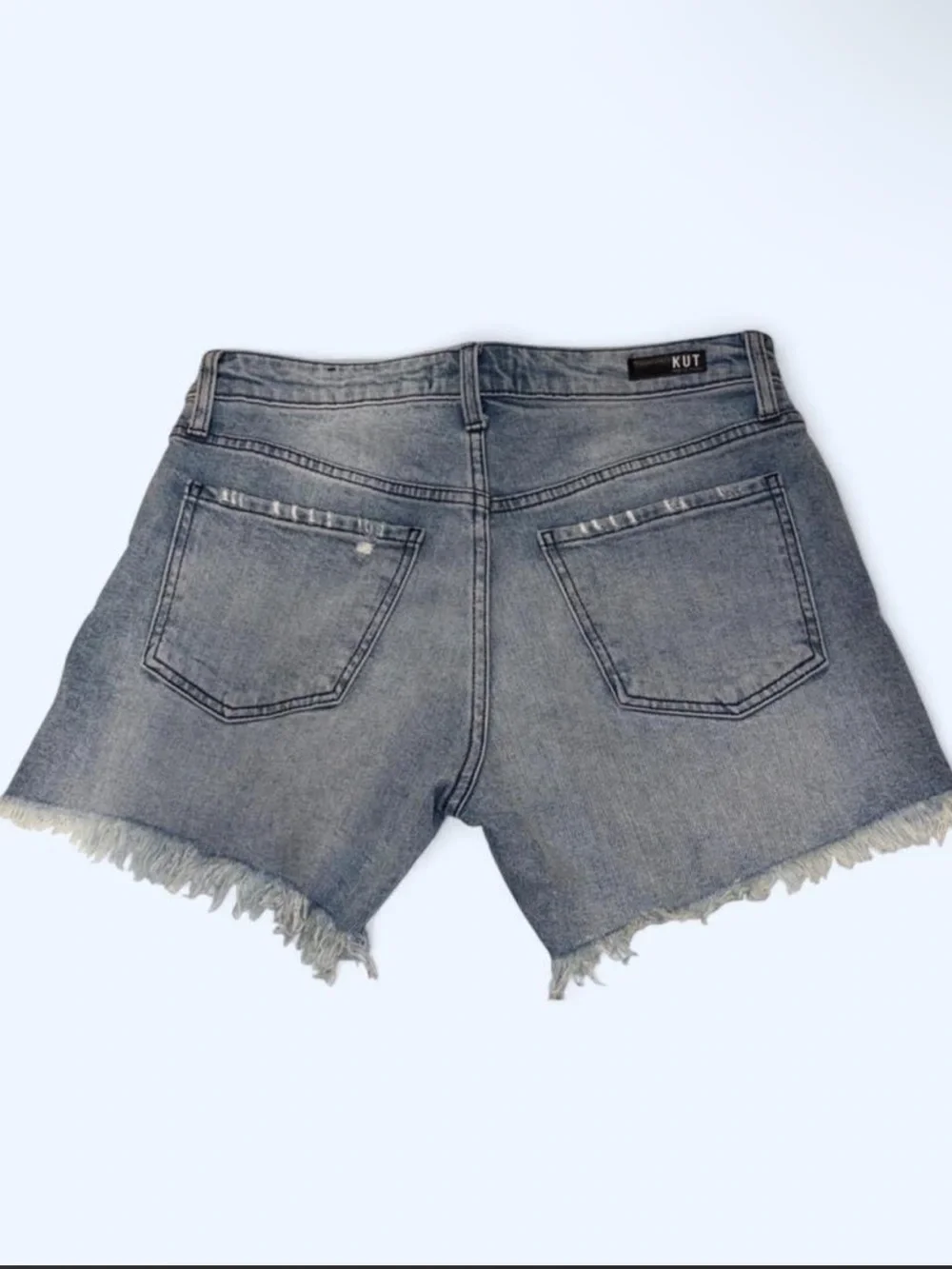 KUT from the Kloth High Rise Denim Shorts